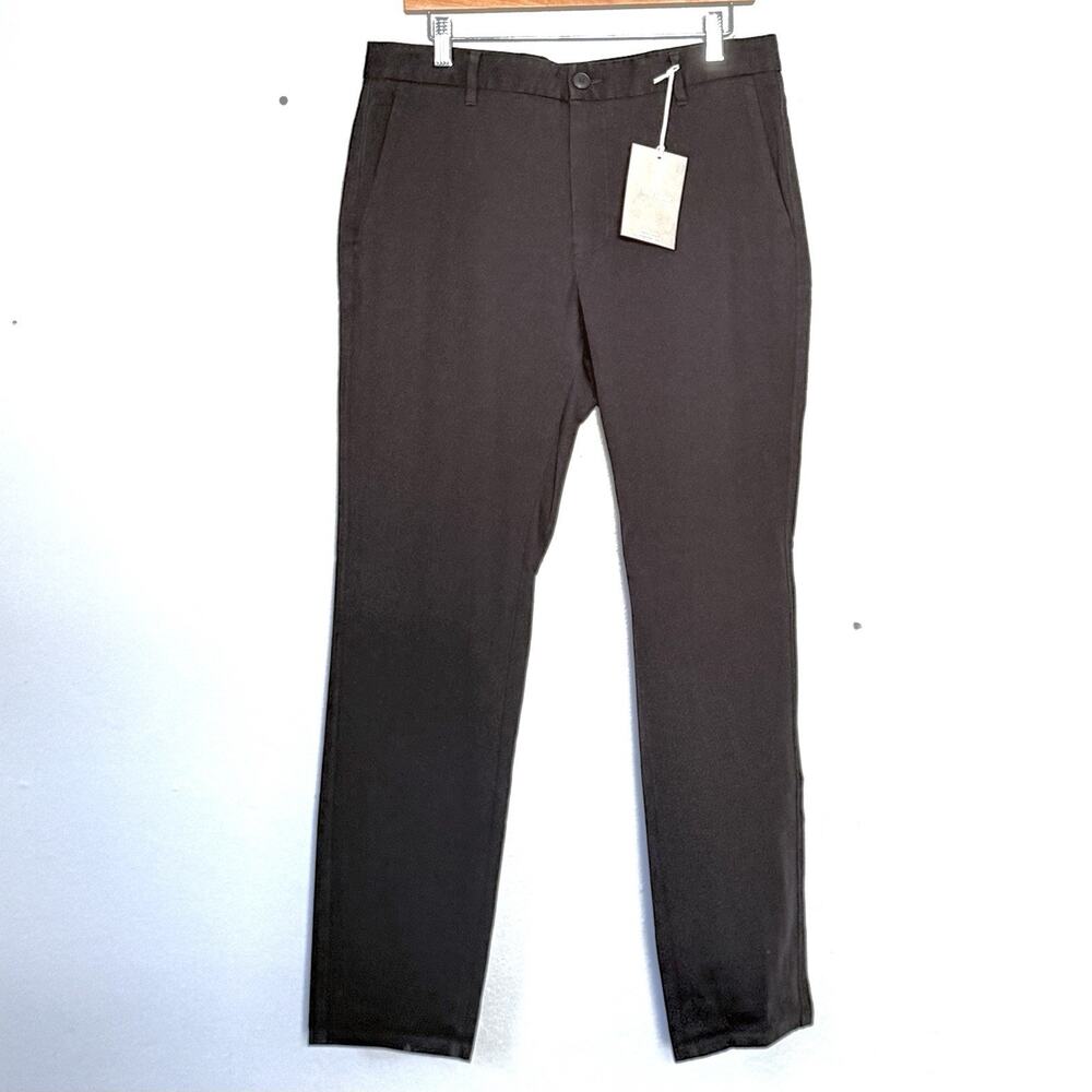 Everlane Pants Mens 34X30 Black The Performance Chino Uniform Slim Fit NEW